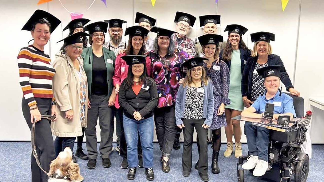 De groep EUPATI NL studenten van 2024