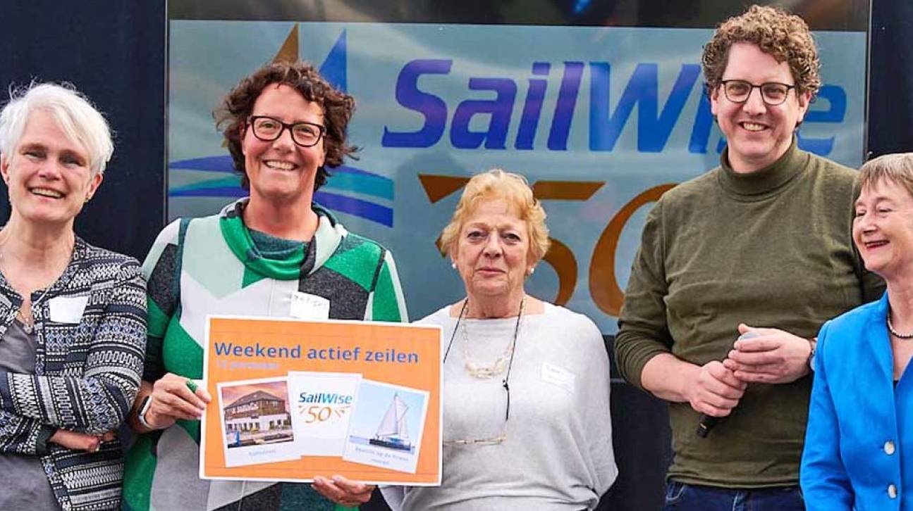 Borstkankervereniging Nederland won het zeilweekend met Sailwise